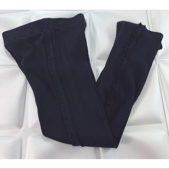 Trouble at the Mill Women Sz M S 3pc Pant Long Cardigan Tank Waffle Knit Set - Picture 11 of 12